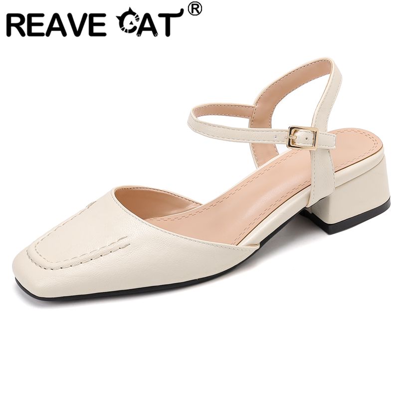 Vintage Fashion Female - REAVE CAT 2025 Weibliche Sandalen Karree