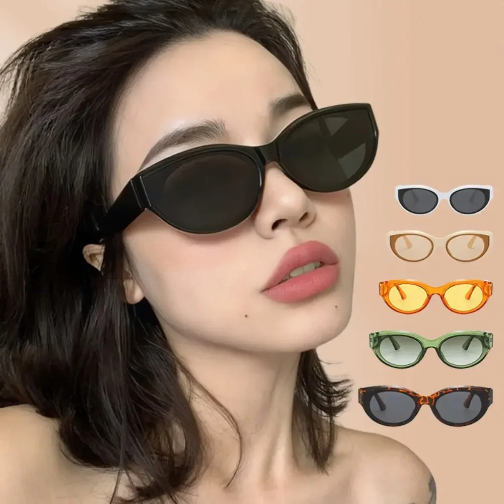 Vintage Fashion Brands - Vintage Cat-Eye Sonnenbrille für Damen, Y2K
