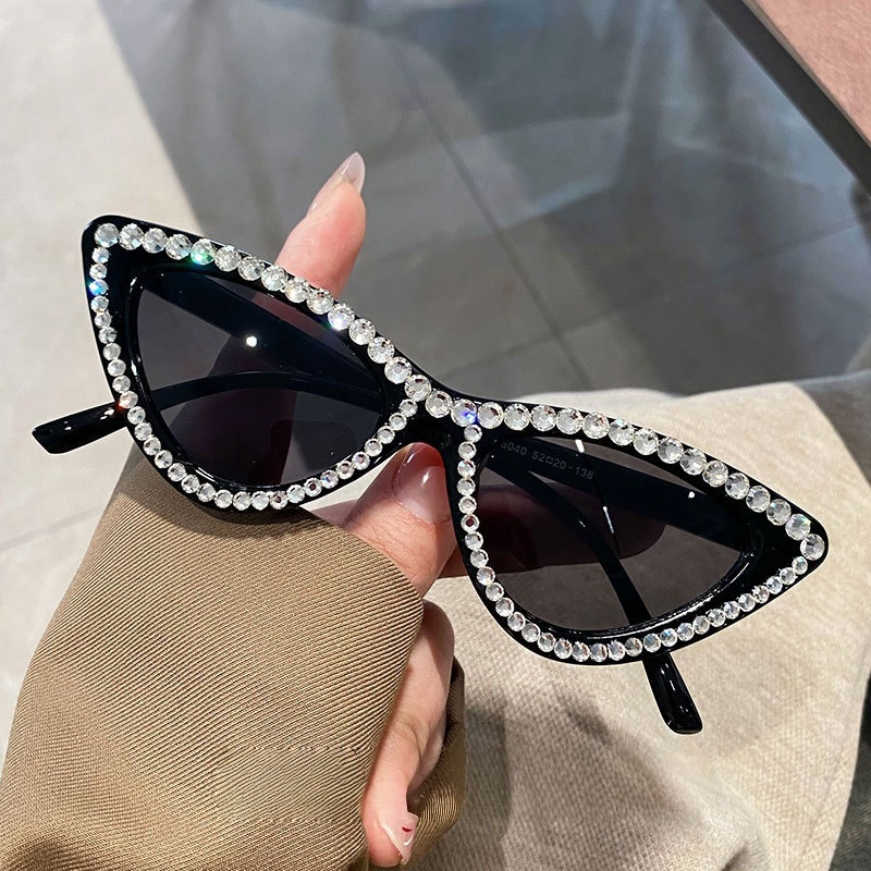 Vintage Fashion Brands - Vintage Luxus Cat Eye Sonnenbrille Frauen