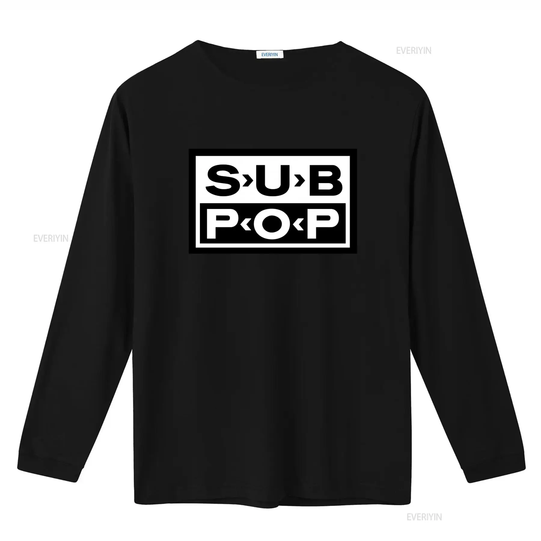 Sub Pop Logo T-Shirt Schwarz m – Vintage Fashion Logo Bewertung und Preis