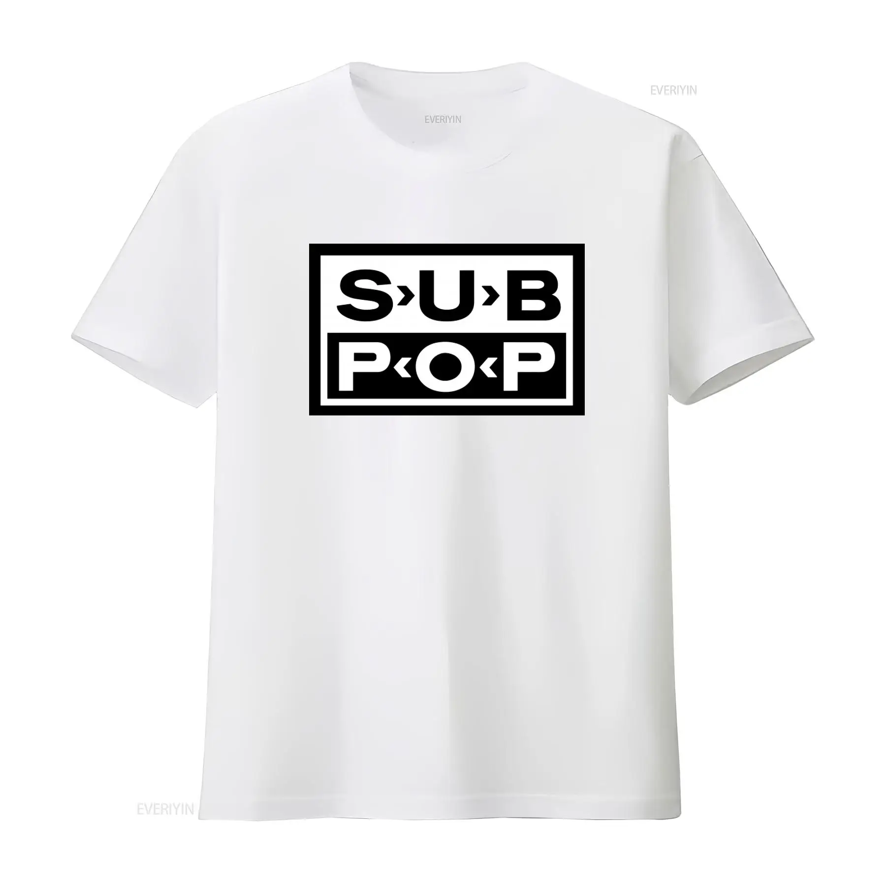 Sub Pop Logo T-Shirt Schwarz m – Vintage Fashion Logo Bewertung und Preis