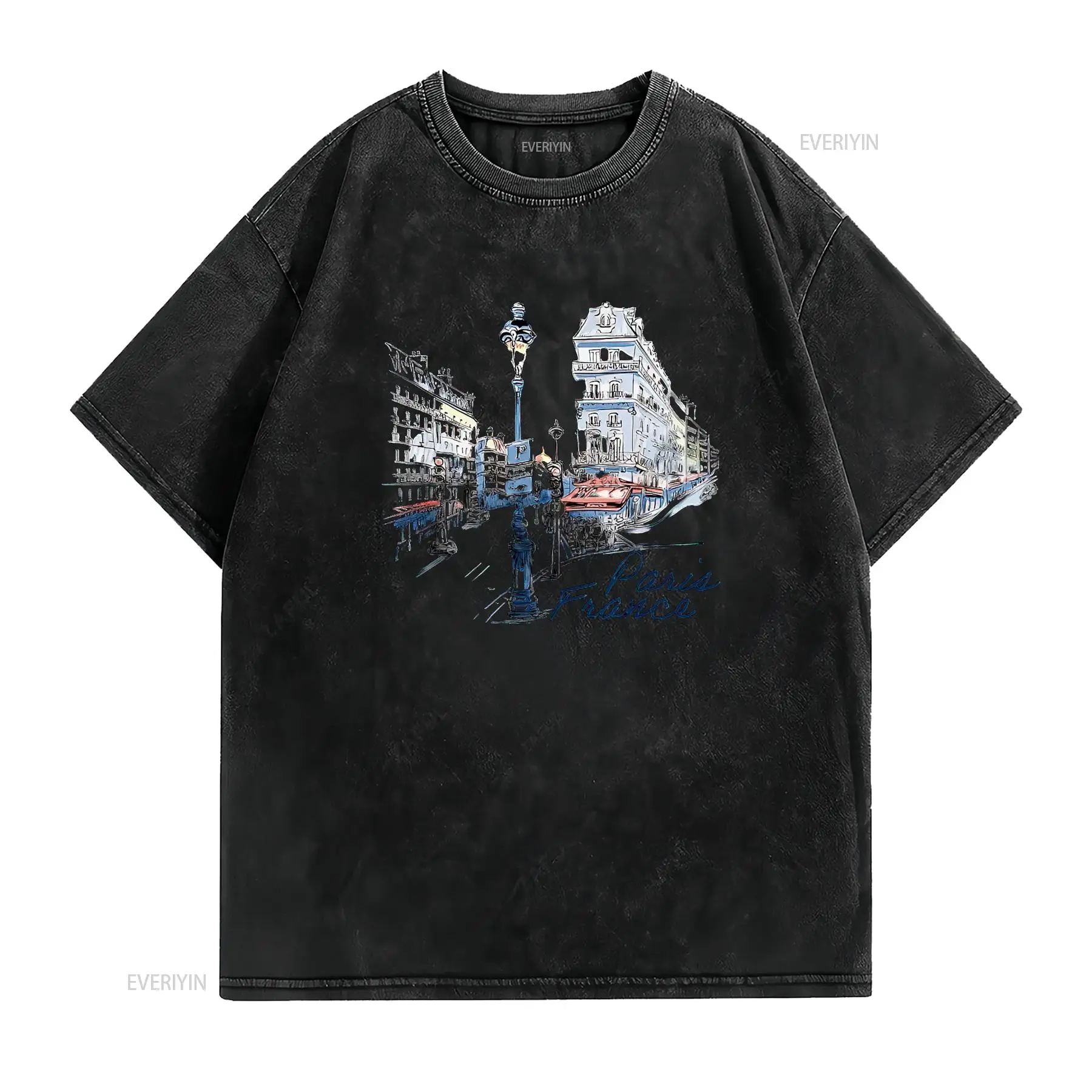 Paris Frankreich Souvenir T-Sh – Vintage Fashion In Paris Bewertung und Preis