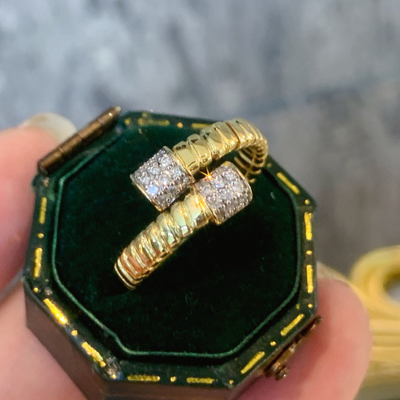 Aazuo 18K Gelbgold Natürliche  – Vintage Fashion Instagram Bewertung und Preis