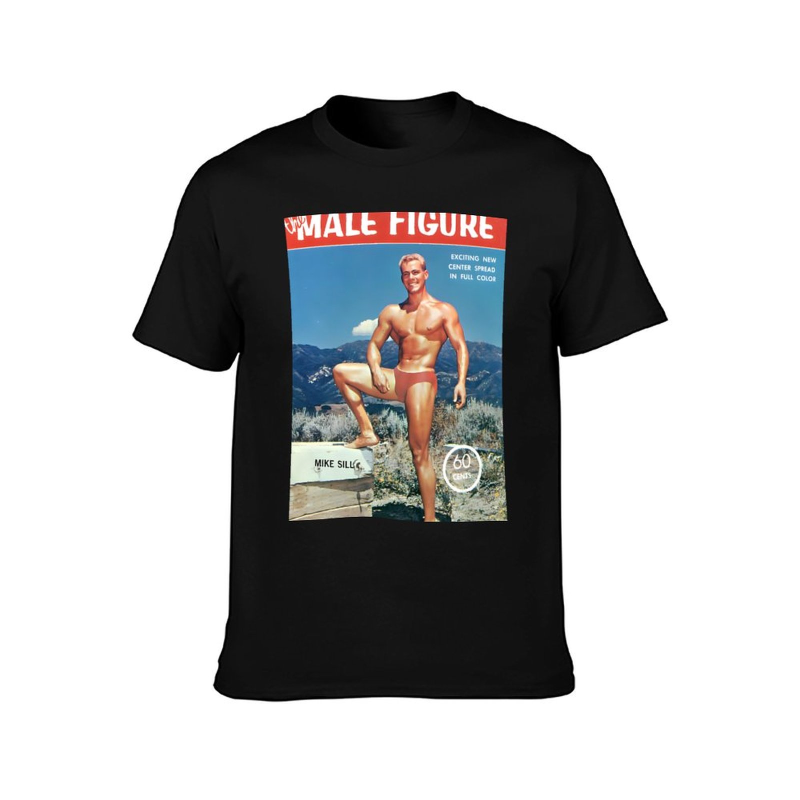 Die männliche Figur mit Mike S – Vintage Fashion Magazine Covers Bewertung und Preis