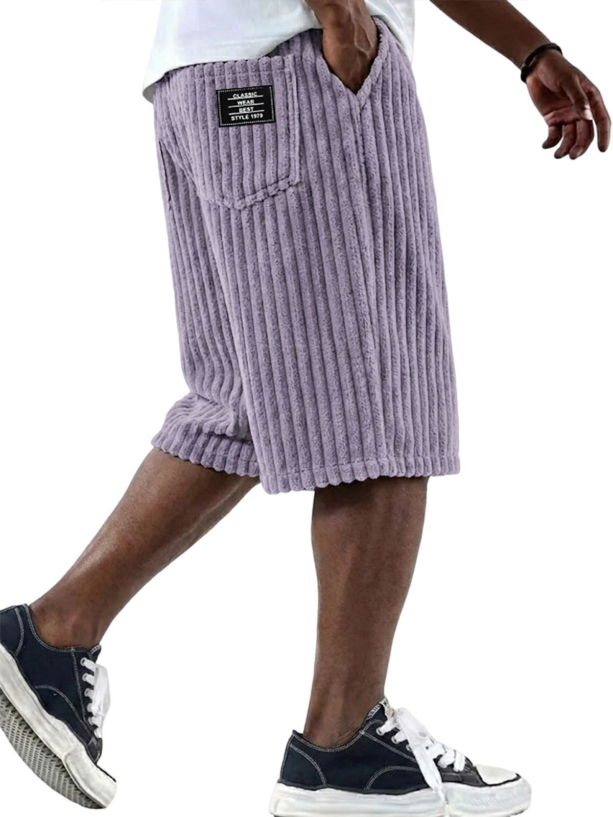 Sommer Neue Herren Cord-Shorts – Vintage Fashion Logo Bewertung und Preis