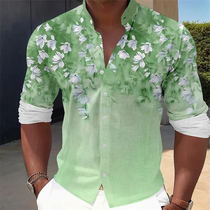 Herrenhemd mit Blumenmuster un – Printed Floral Shirt Bewertung und Preis