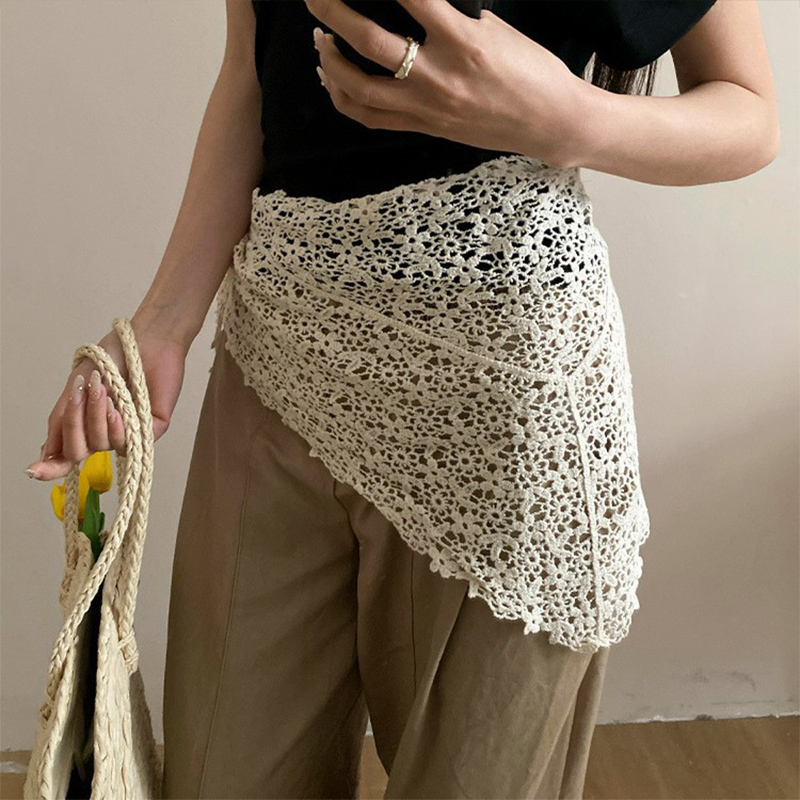 Gehäkelter Spitzen-Dreieckssch – Vintage Fashion Look Bewertung und Preis