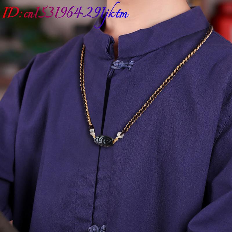 Halskette mit geschnitztem Per – Usa Vintage Fashion Bewertung und Preis