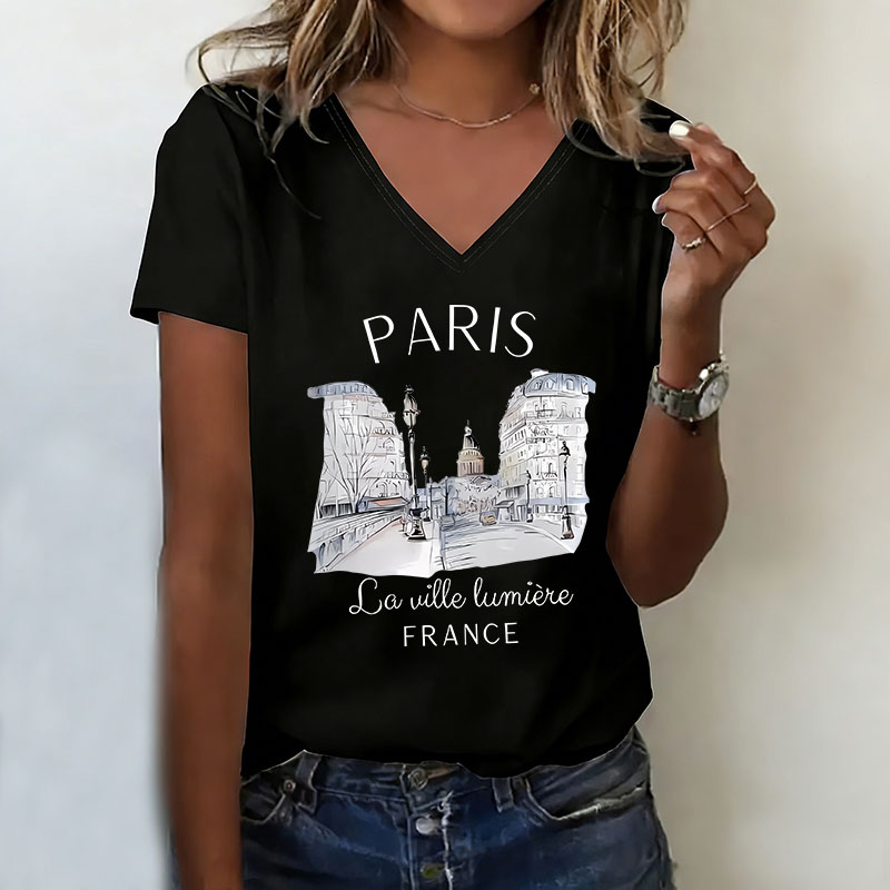 Vintage Paris T-Shirt V-Aussch – Vintage Fashion In Paris Bewertung und Preis