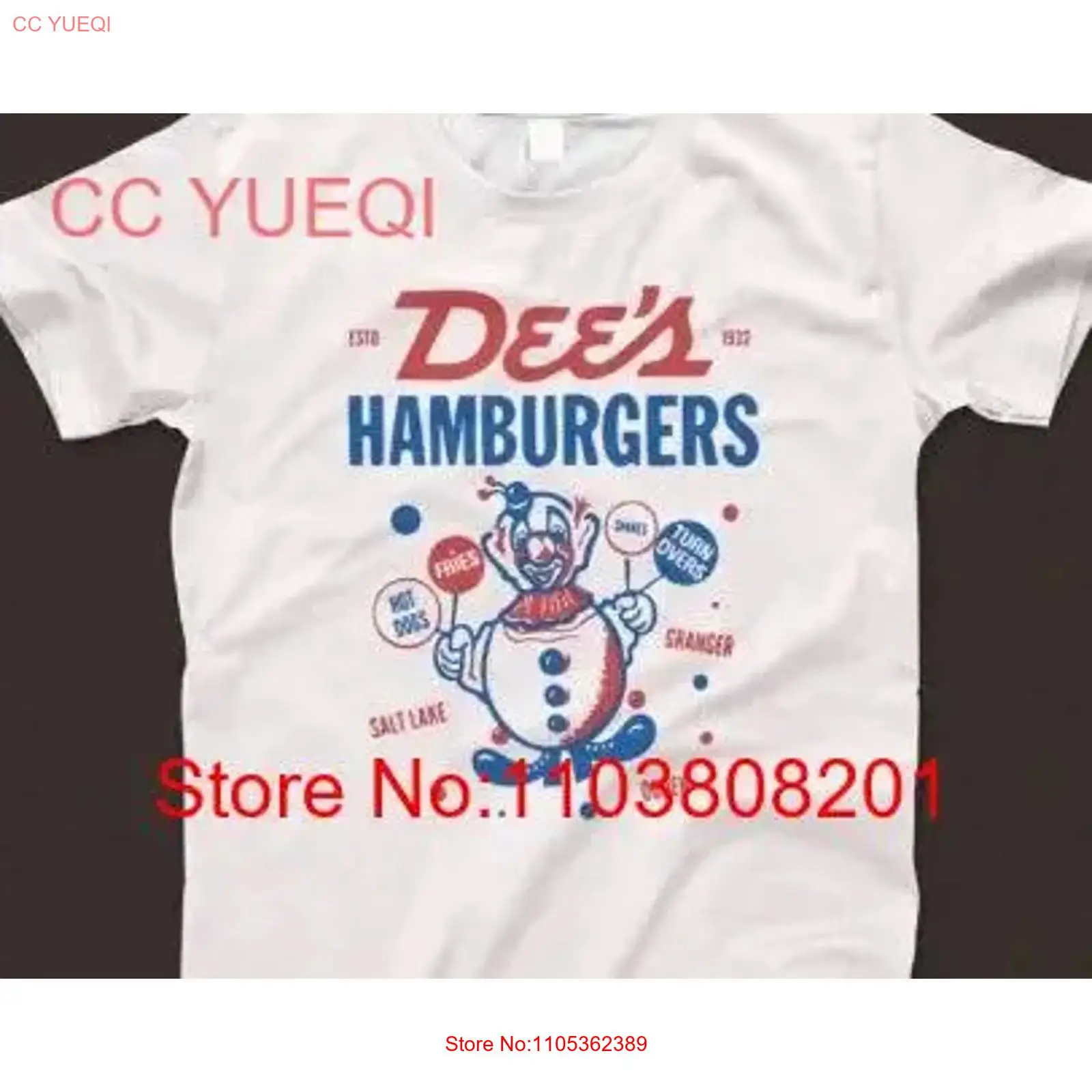 Dee's Hamburgers T-Shirt 1026  – Vintage Fashion Hamburg Bewertung und Preis