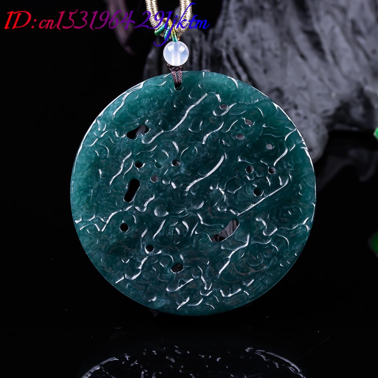 Burmesischer Jadeit-Drachenanh – Usa Vintage Fashion Bewertung und Preis