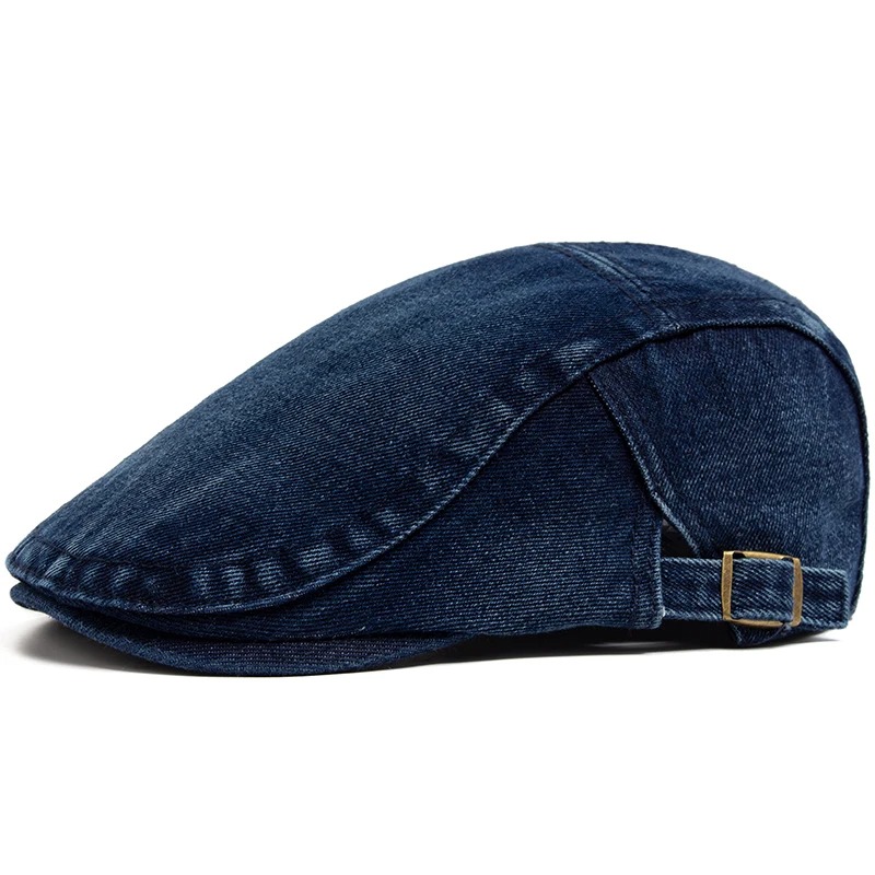Verstellbare Denim-Baumwoll-Ba – Vintage Fashion Nz Bewertung und Preis