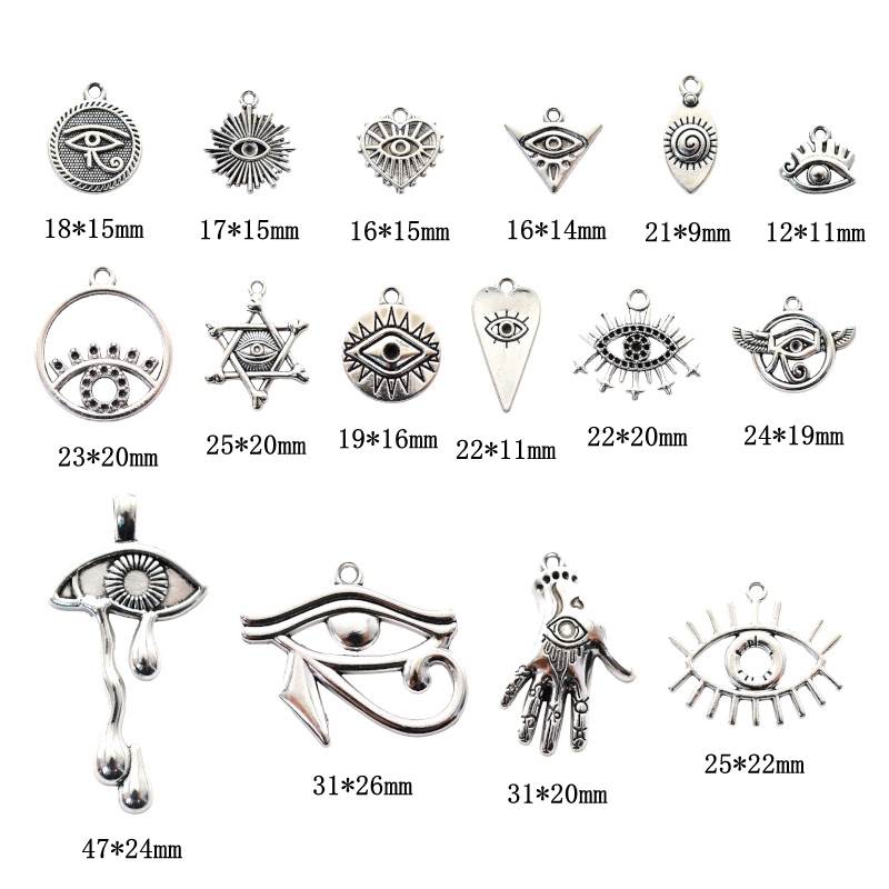 16 Stück gemischte Auge des Ho – Vintage Fashion Nz Bewertung und Preis