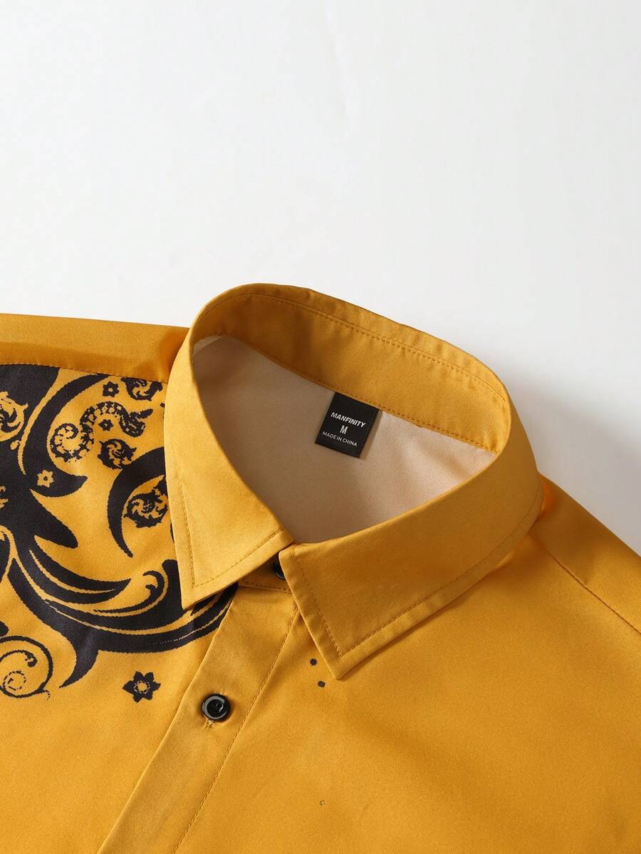 Manfinity Homme Herren Freizei – Printed Floral Shirt Bewertung und Preis