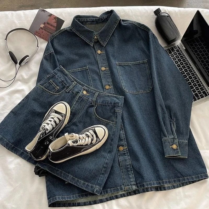 Y2K Denim-Rock-Set: Vintage Ja – Usa Vintage Fashion Bewertung und Preis