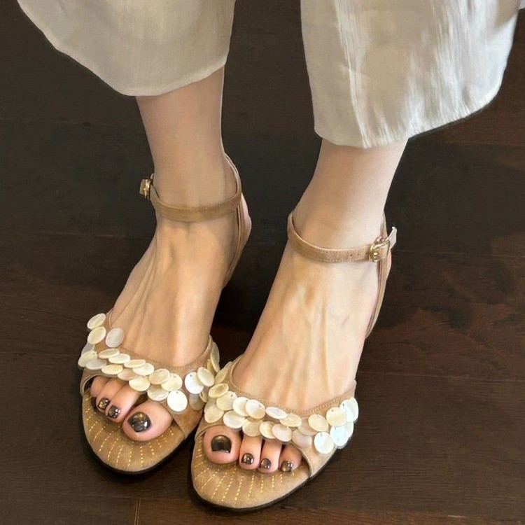 Sommer Neue Damen-Pantoletten  – Vintage Fashion Female Bewertung und Preis