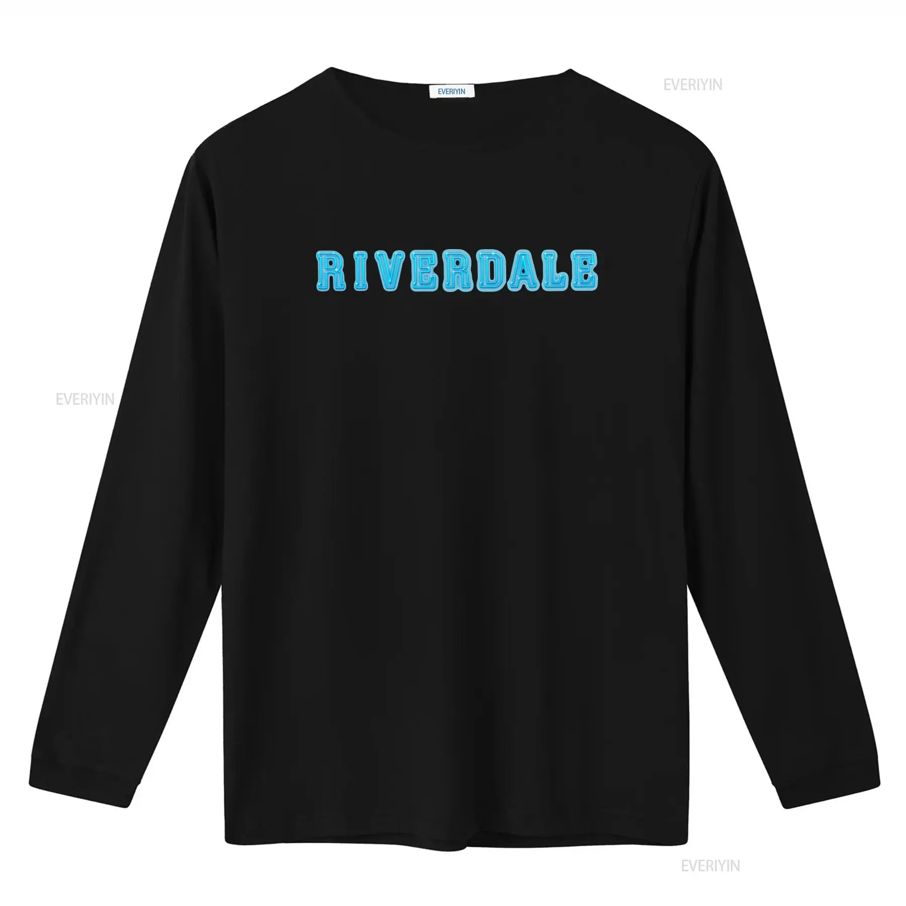 Riverdale Logo Neon Blue Print – Vintage Fashion Logo Bewertung und Preis
