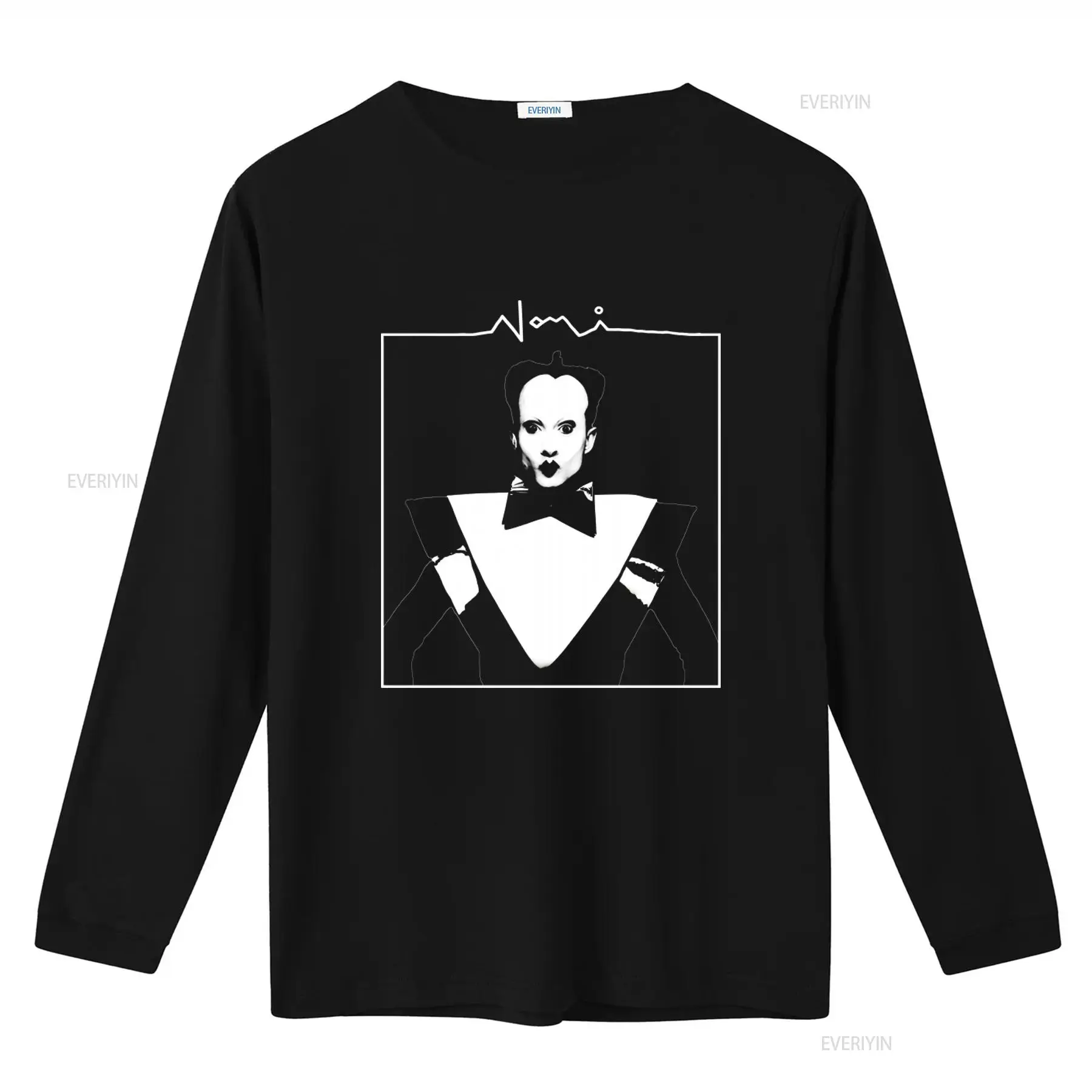 Klaus Nomi Face Print Herren-T – Vintage Fashion Look Bewertung und Preis
