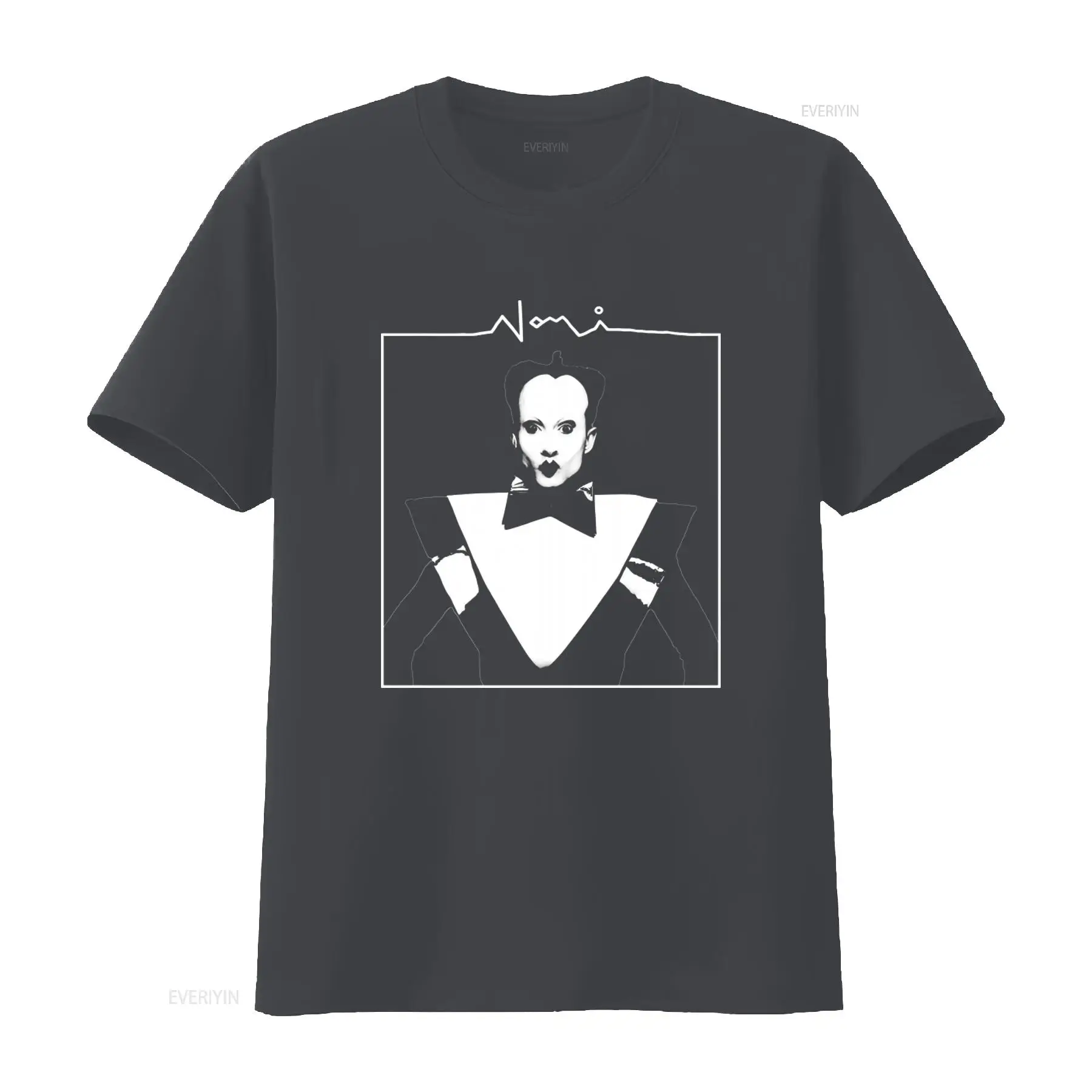 Klaus Nomi Face Print Herren-T – Vintage Fashion Look Bewertung und Preis
