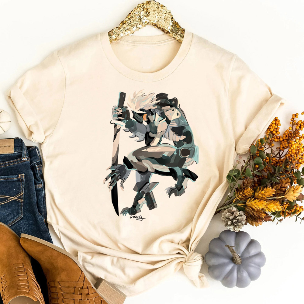 Metal Gear Solid T-Shirt Teen  – Retro Vintage Korean Fashion Bewertung und Preis