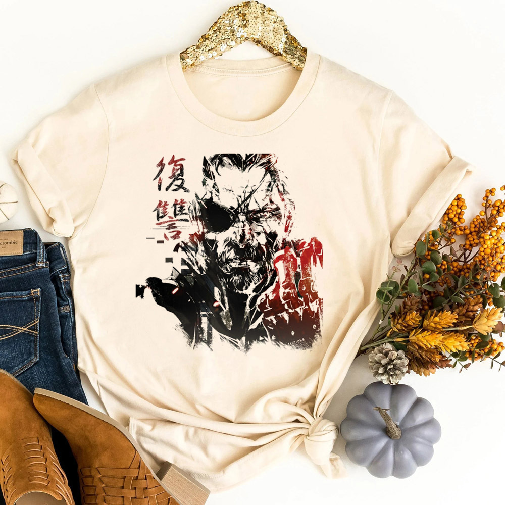Metal Gear Solid T-Shirt Teen  – Retro Vintage Korean Fashion Bewertung und Preis