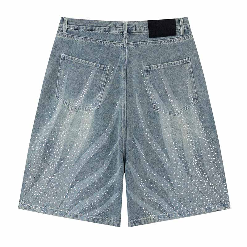 Vintage Hip-Hop-Jeans-Shorts i – Vintage Fashion Jeans Bewertung und Preis