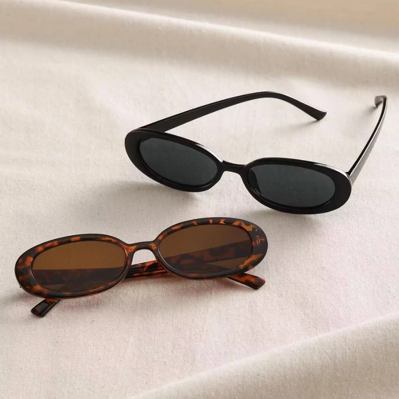 Vintage ovale Sonnenbrille für – Vintage Outdoor Fashion Bewertung und Preis