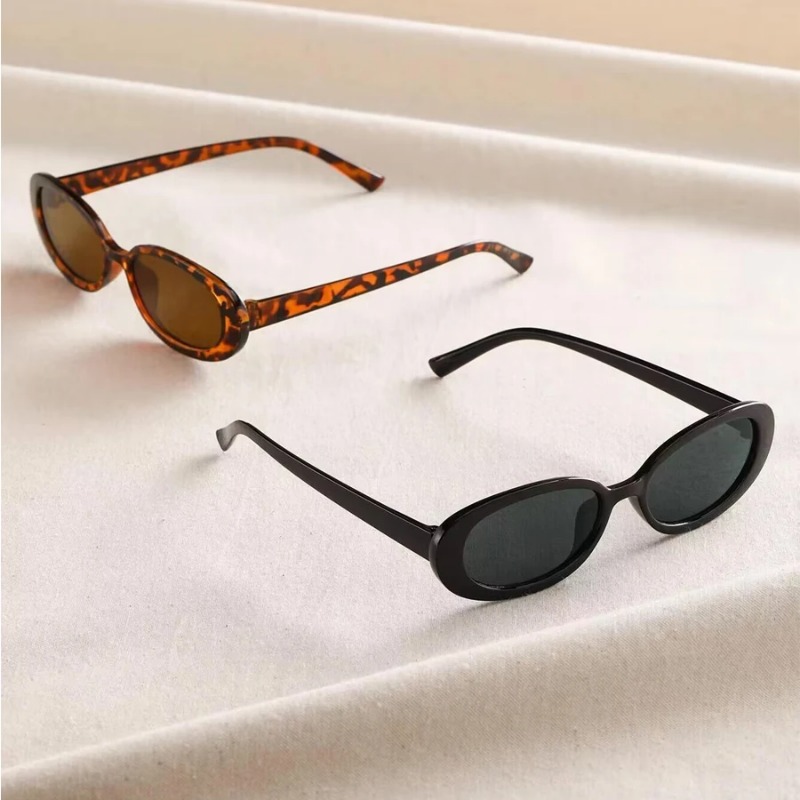 Vintage ovale Sonnenbrille für – Vintage Outdoor Fashion Bewertung und Preis