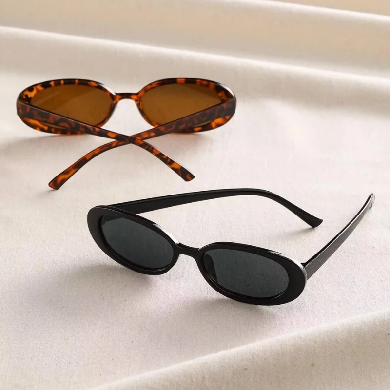 Vintage ovale Sonnenbrille für – Vintage Outdoor Fashion Bewertung und Preis
