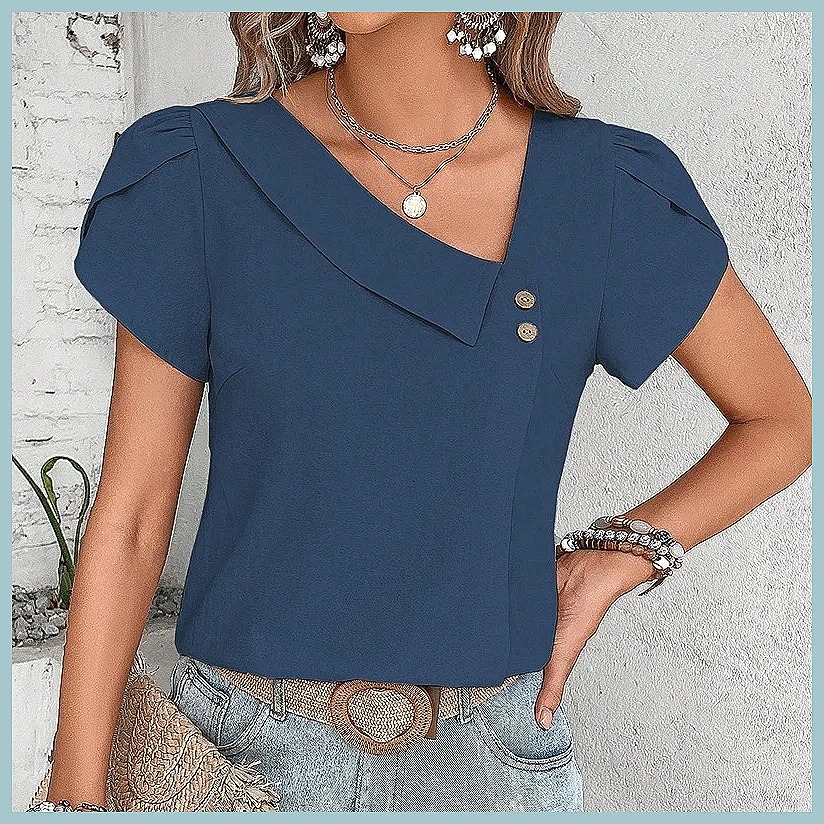 2024 Sommer Vintage Einfarbige – Usa Vintage Fashion Bewertung und Preis